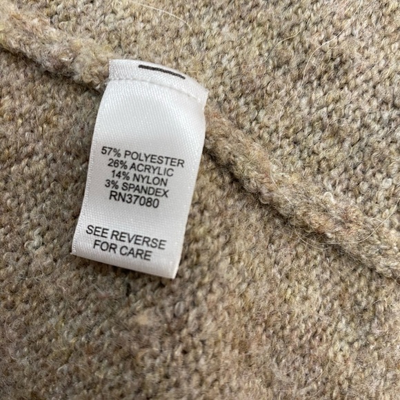 Cato Neutral Duster Cardigan Sweater w/Pockets  size Small - Picture 10 of 12